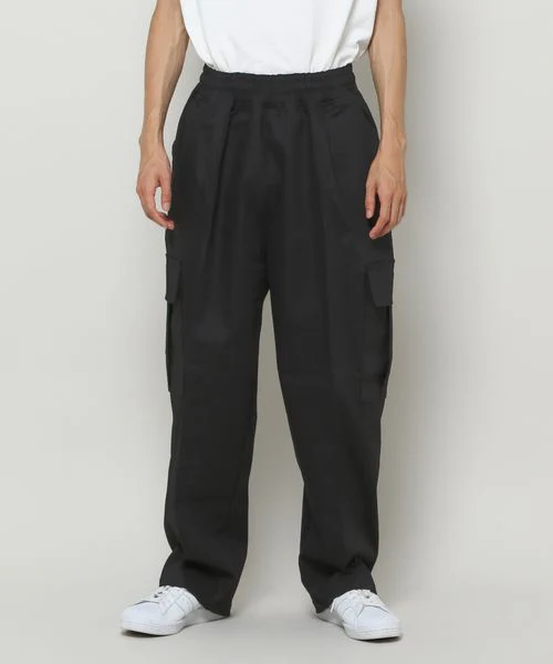 MEN'S ONE-TUCK CARGO BANDING PANTS - Image 2