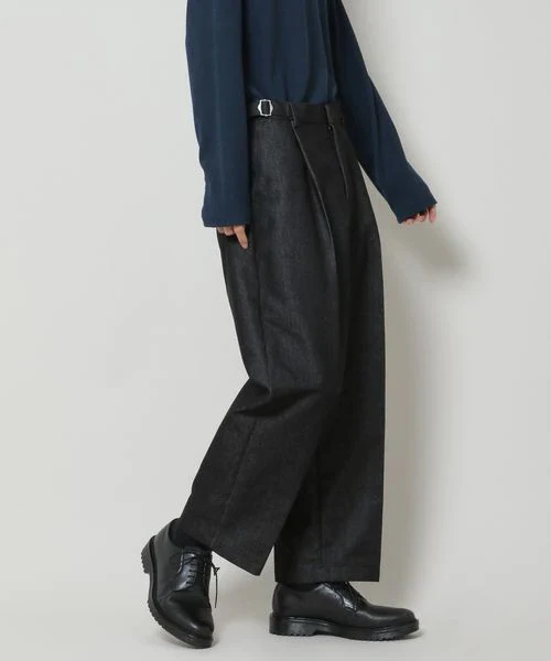 MEN'S ONE TUCK DENIM PANTS - Image 6