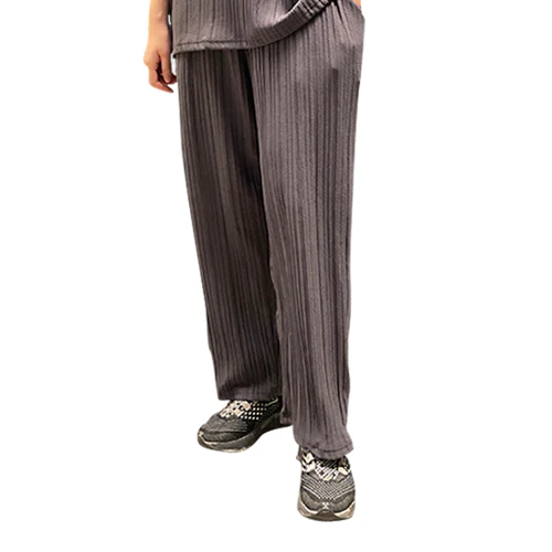 MEN'S PLEATS WIDE-LEG PANTS - Image 3