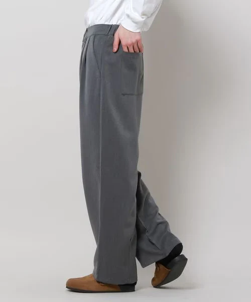 MEN'S TWO-TUCK SLACKS - Image 3