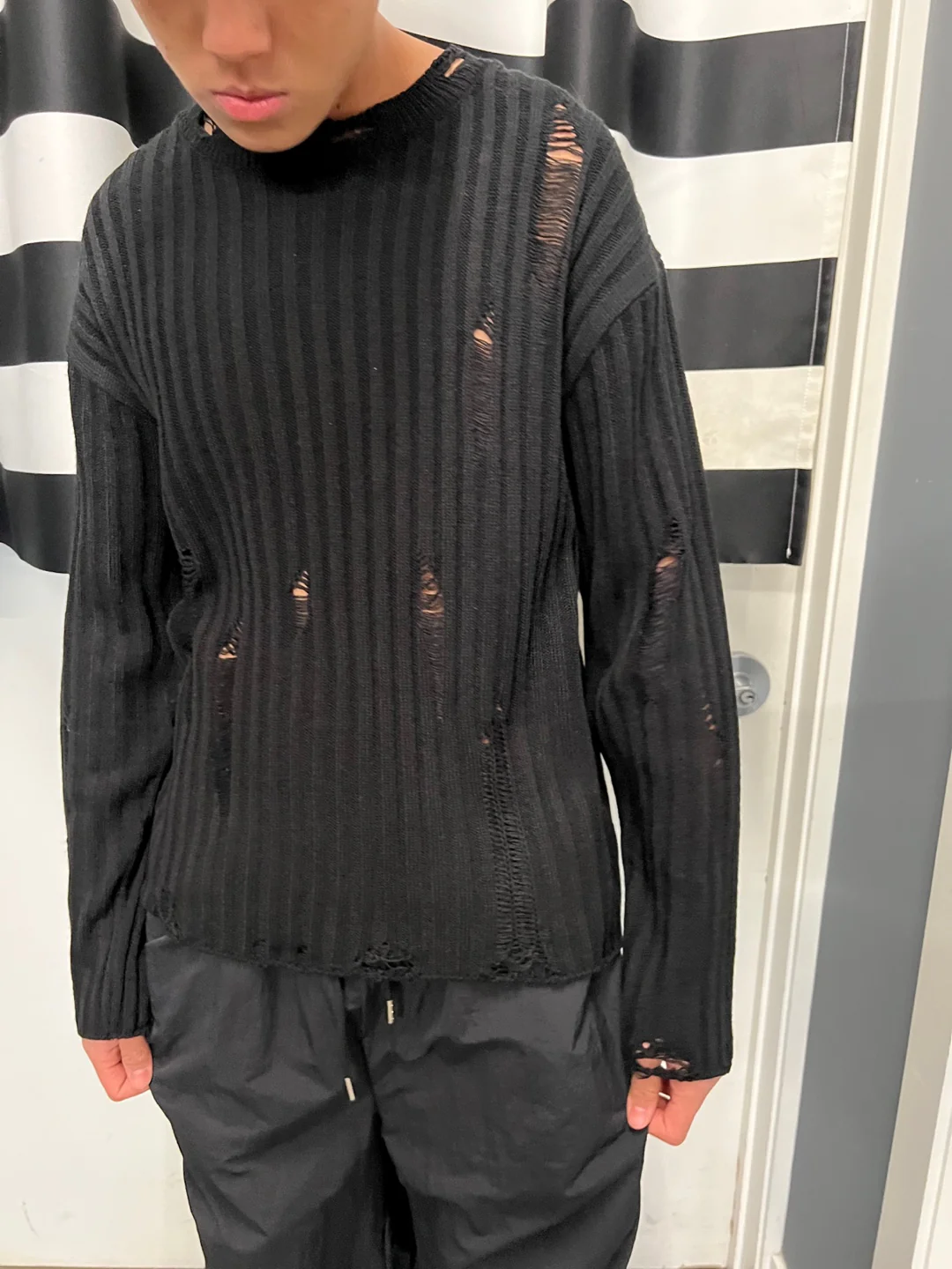 MEN'S VINTAGE ROUND NECK SWEATER