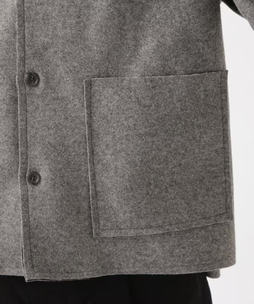 MEN'S WOOL RAW EDGE CARDIGAN - Image 6