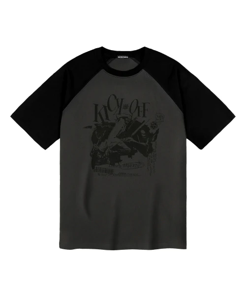 [NK] PITCHY RAGLAN TEE - Image 3