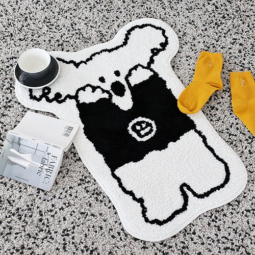LITTLE PAPER SHAPE BATH RUG_COCO - Image 4