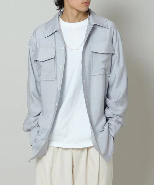 MEN'S POCKET OVER-FIT SHIRT - Image 4