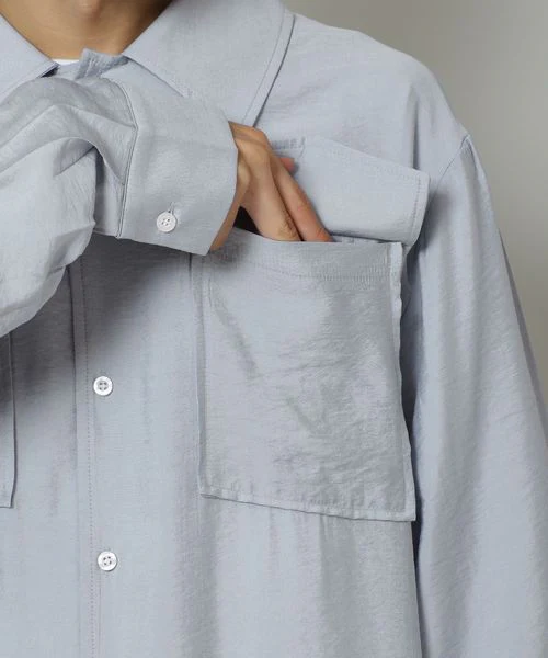 MEN'S POCKET OVER-FIT SHIRT - Image 7
