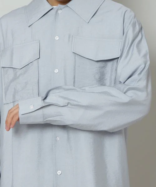 MEN'S POCKET OVER-FIT SHIRT - Image 8
