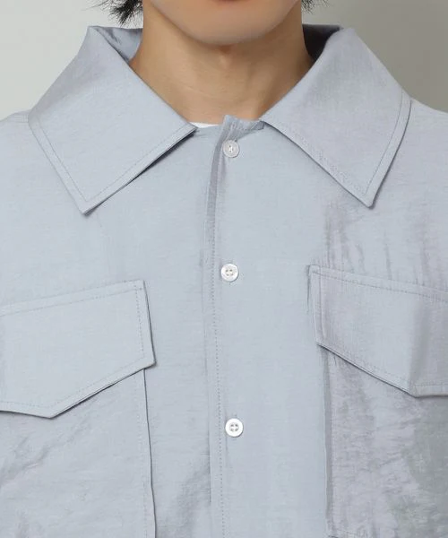 MEN'S POCKET OVER-FIT SHIRT - Image 9