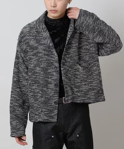 MEN'S TWEED CARDIGAN - Image 3