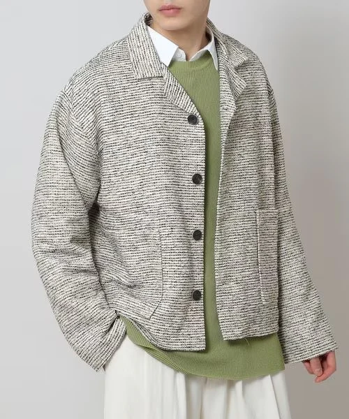 MEN'S TWEED CARDIGAN - Image 4