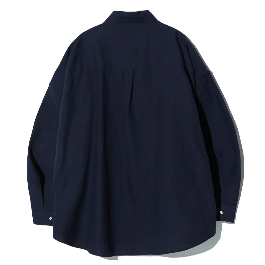 OVERSIZE LOGO LINEN SHIRT - Image 15