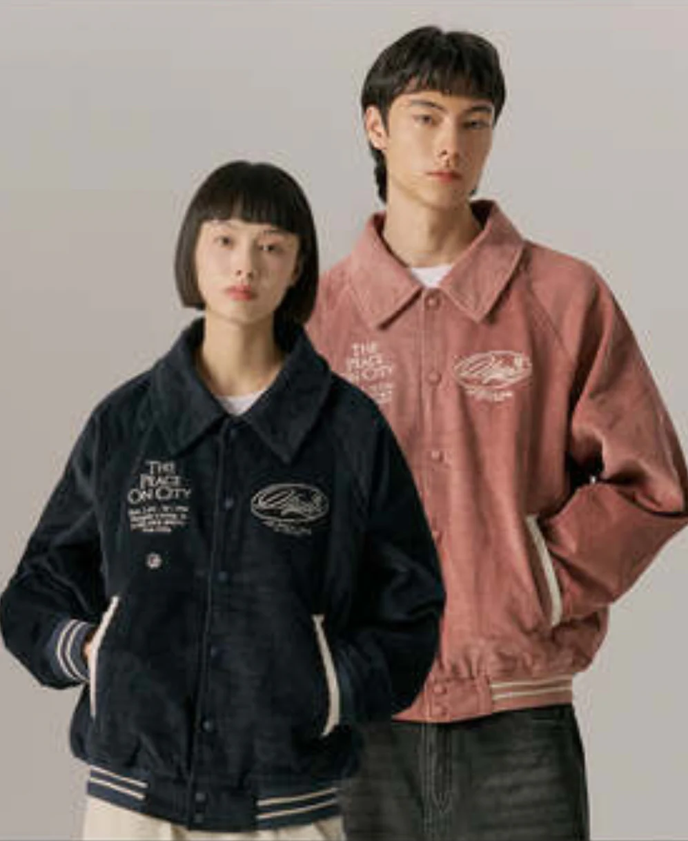 PADDED CORDUROY RAGLAN JACKET