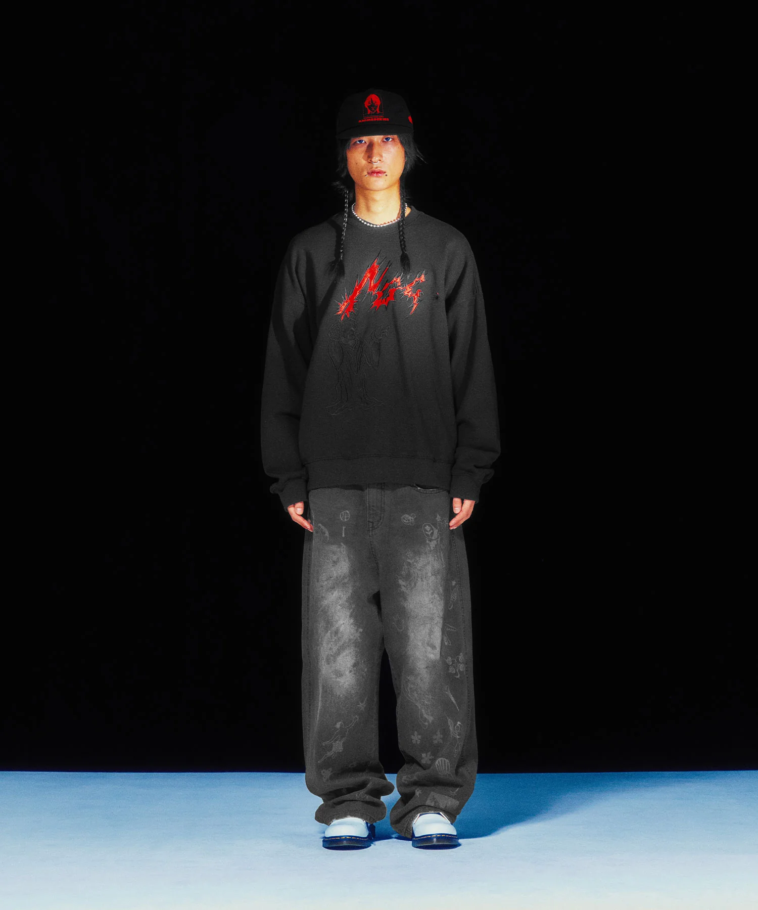 SATINE APPLIQUE SWEATSHIRTS