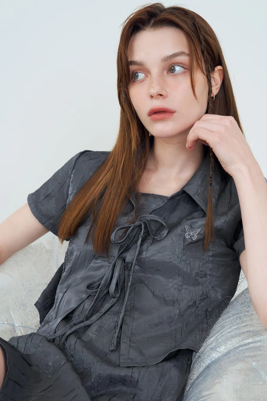 SERAPHIC RIBBON BLOUSE