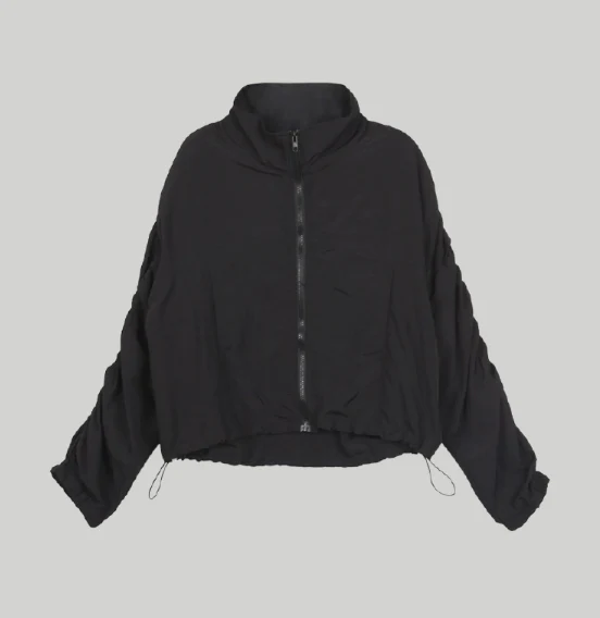 SHOULDER SHIRRING WINDBREAKER - Image 6
