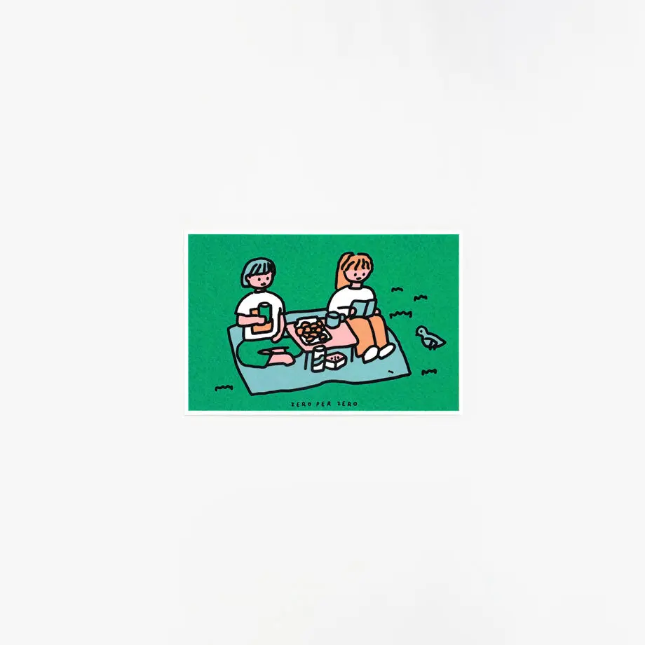 SILK SCREEN POSTCARDS (7EA) SEOUL - Image 4