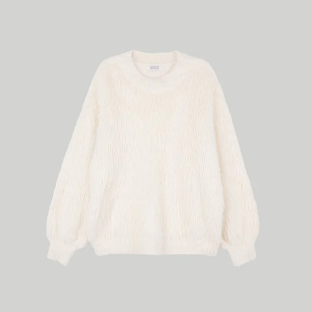 SOFT FEATHER KNIT TOP - Image 3