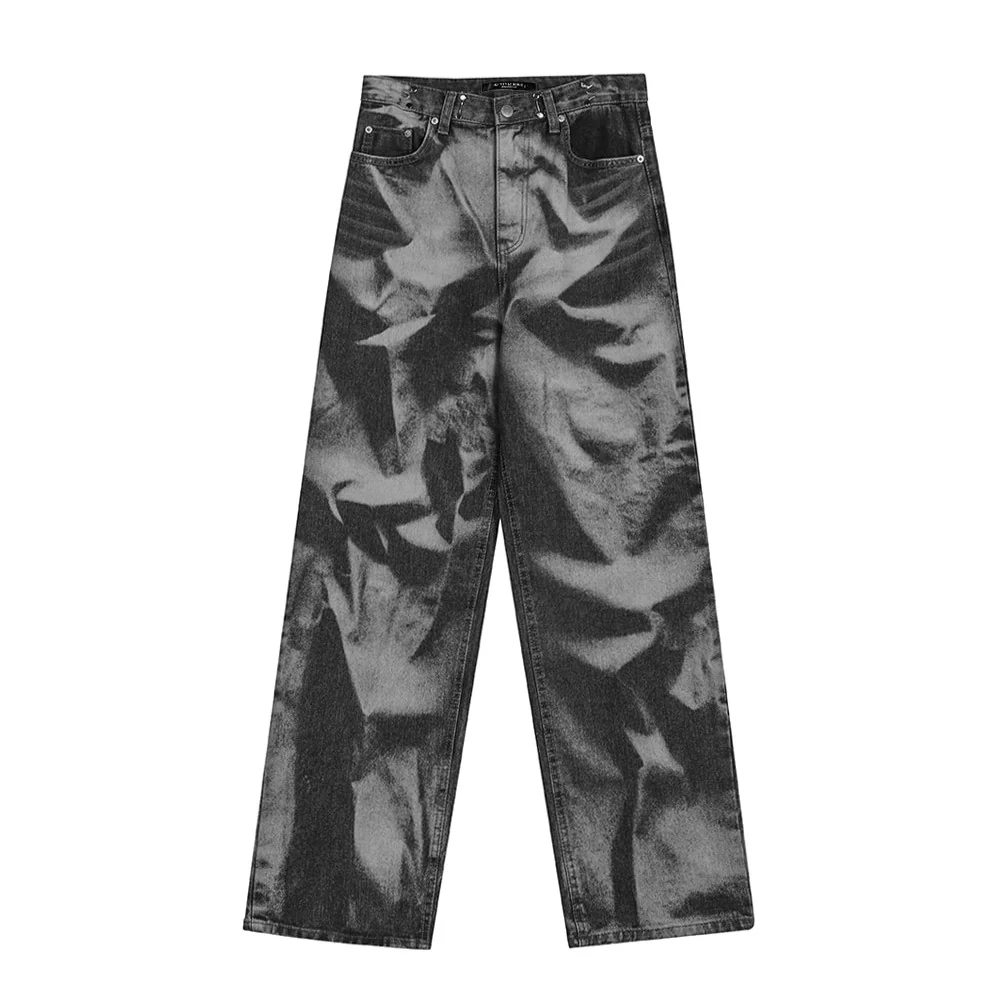 T.D.I. BUCKLE DENIM PANTS - Image 3