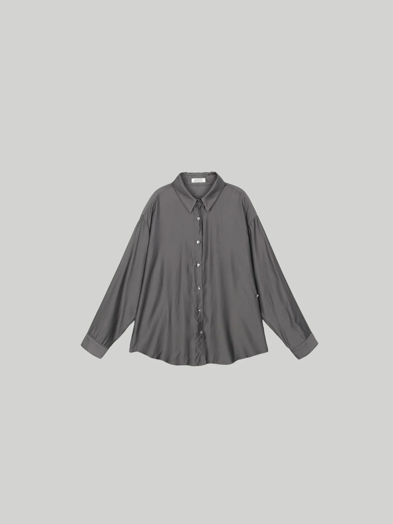 TWO WAY SATIN SHIRT