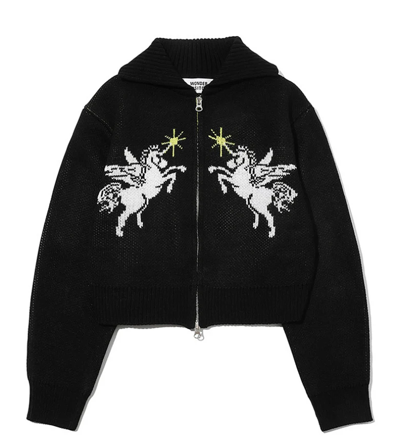 UNICORN KNIT ZIP-UP - Image 3