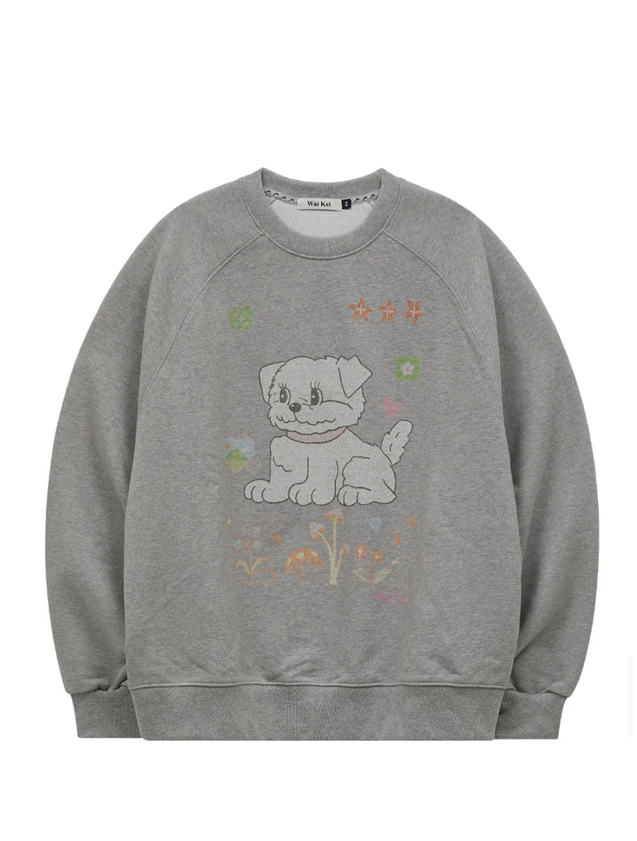 VINTAGE GOOREUM DRAWING RAGLAN SWEATSHIRT