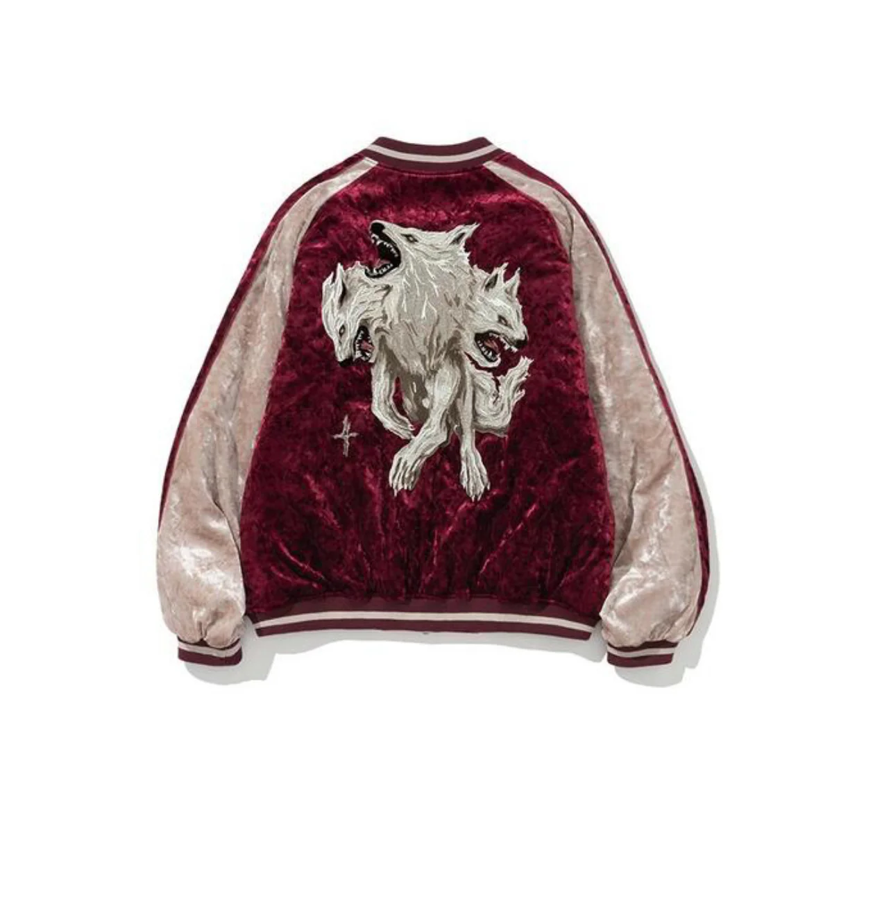 WOLF SOUVENIR QUILTING BLOUSON JACKET - Image 7