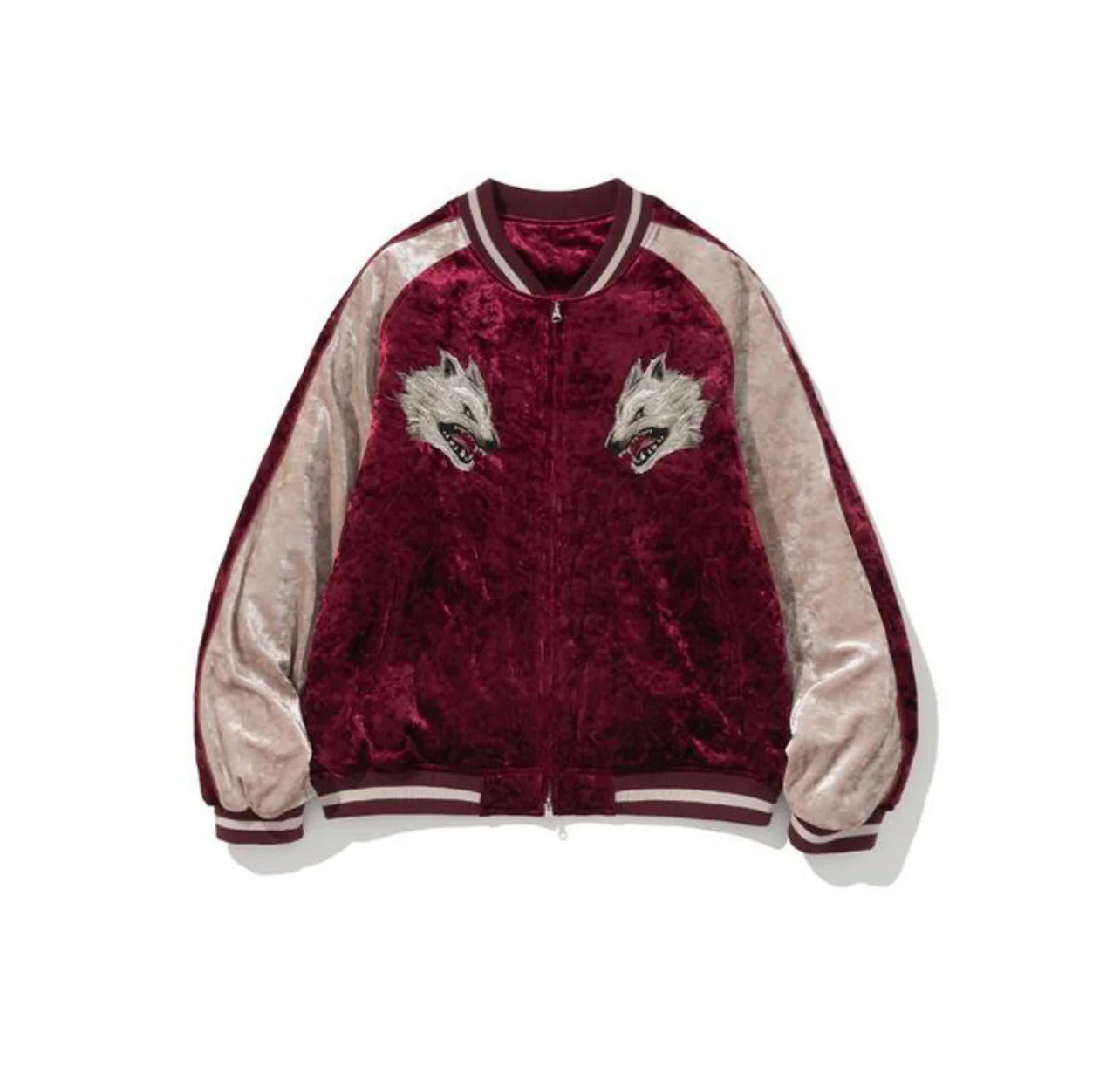 WOLF SOUVENIR QUILTING BLOUSON JACKET - Image 8