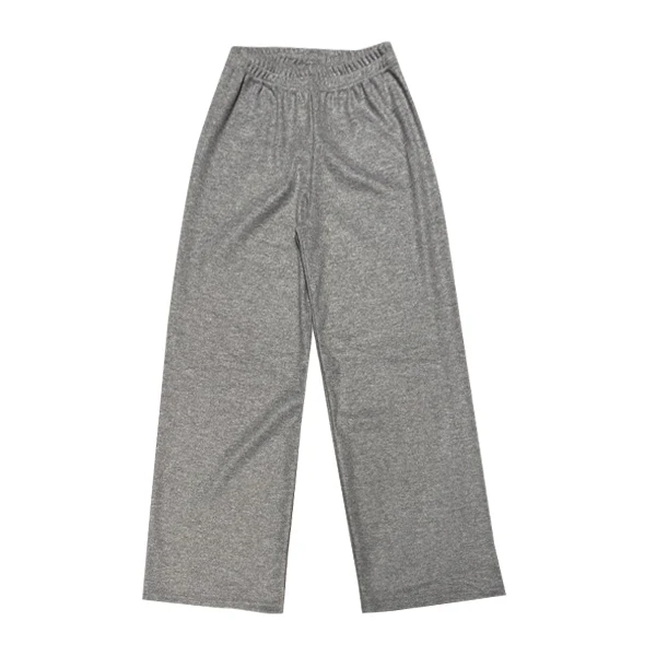WOOL BLENDED KNIT PANTS