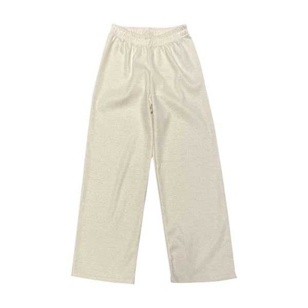 WOOL BLENDED KNIT PANTS - Image 2